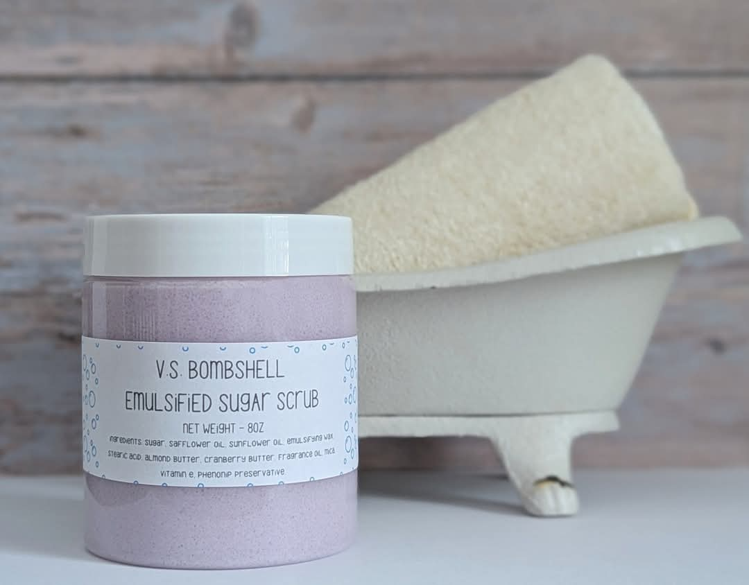 Emulsified Sugar Scrub